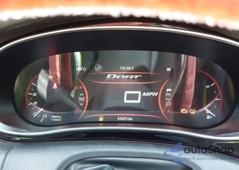 2013 Dodge Dart Limited from USA, damaged, VIN 1C3CDFCH1DD285395